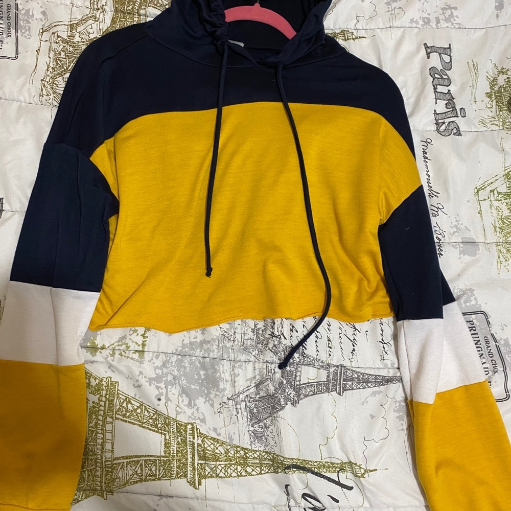 Hoodie cropped top